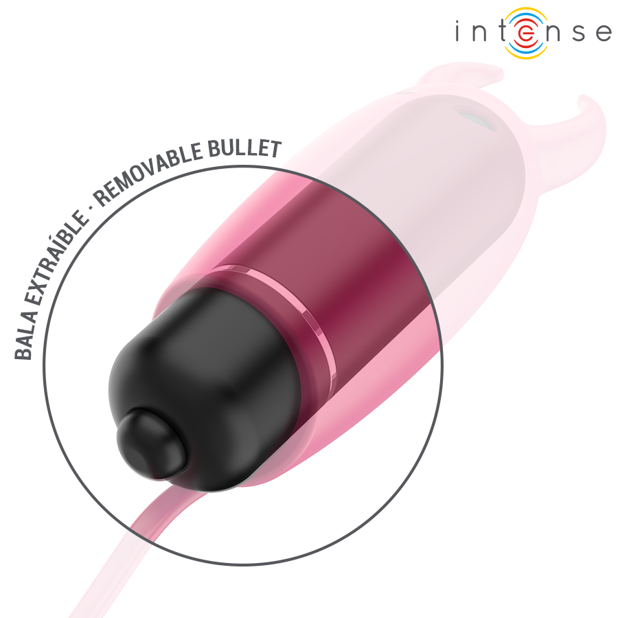 INTENSE - SCARLET VIBRATING BULLET RED DEMON 9.3 X 2.4 CM - NOCTURNA DESIRES