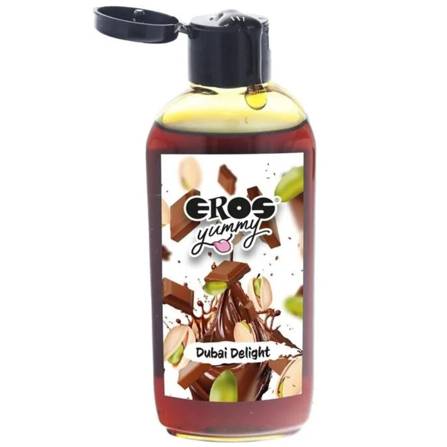 EROS - YUMMY DUBAI DELIGHT PISTACHIO AND CHOCOLATE LUBRICANT 100 ML - NOCTURNA DESIRES