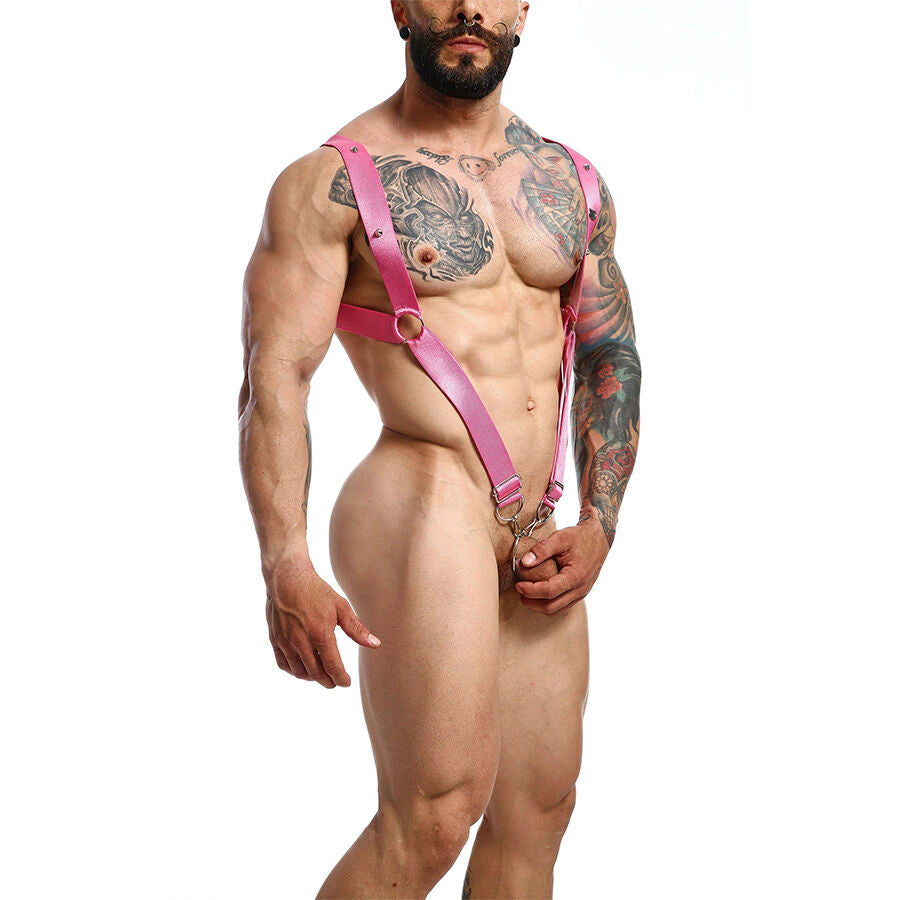 MOB - DNGEON PINK STRAIGHT HARNESS ONE SIZE - NOCTURNA DESIRES