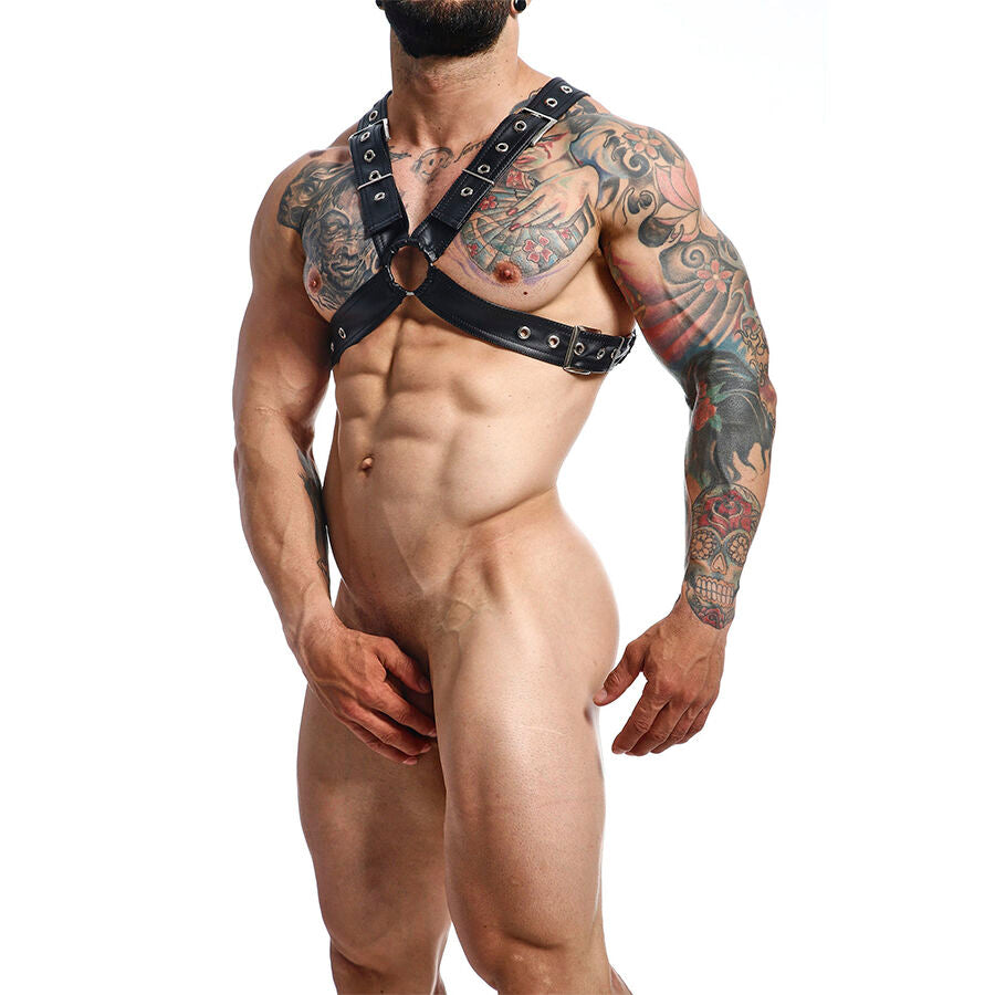 MOB - DNGEON BLACK CHAIN HARNESS ONE SIZE X - NOCTURNA DESIRES