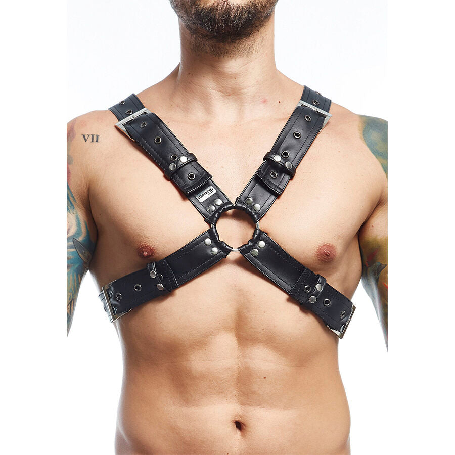 MOB - DNGEON BLACK HARNESS BELT ONE SIZE X - NOCTURNA DESIRES