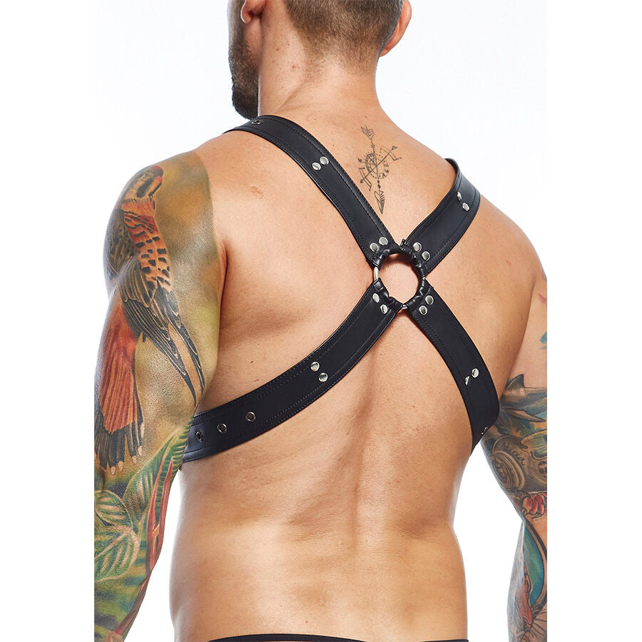 MOB - DNGEON BLACK HARNESS BELT ONE SIZE X - NOCTURNA DESIRES