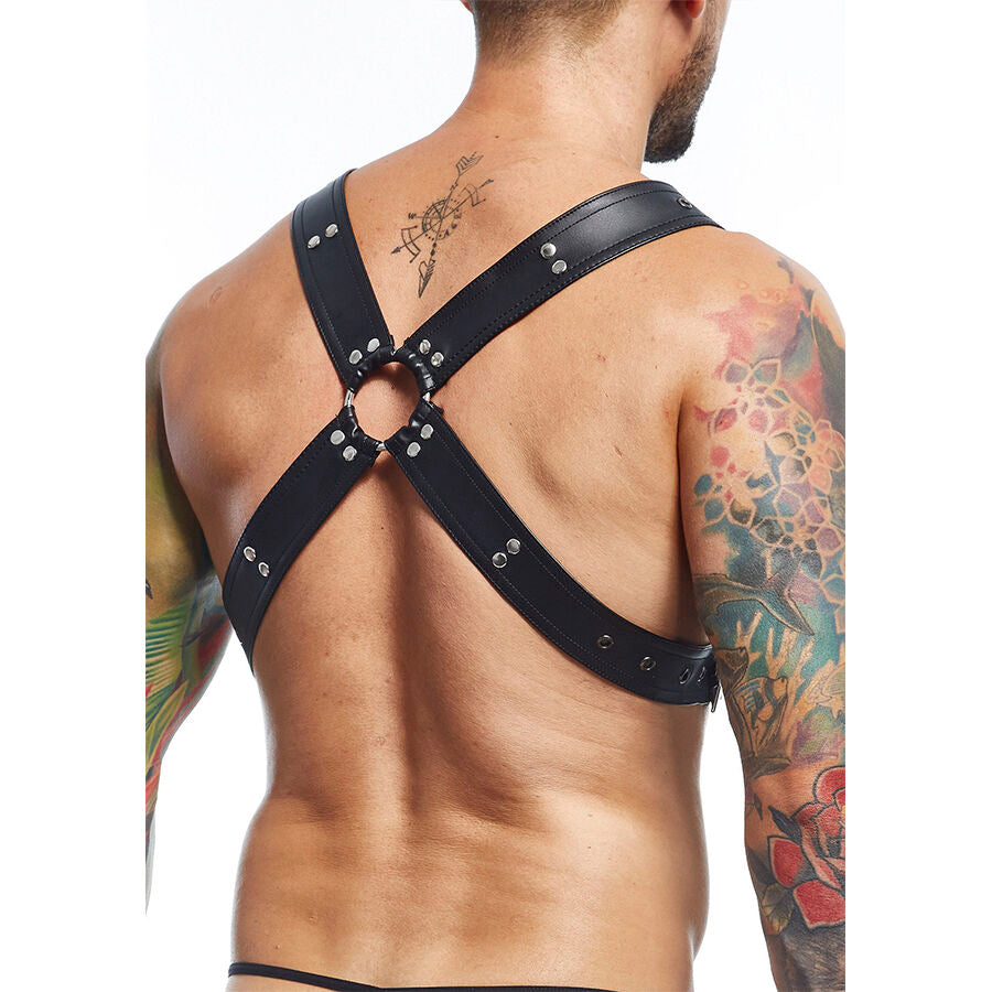 MOB - DNGEON BLACK HARNESS BELT ONE SIZE X - NOCTURNA DESIRES