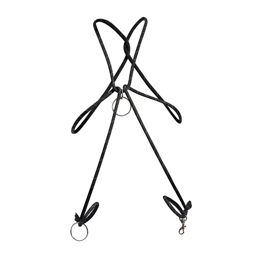MOB - DNGEON BLACK ROPE WITH COCK RING - NOCTURNA DESIRES