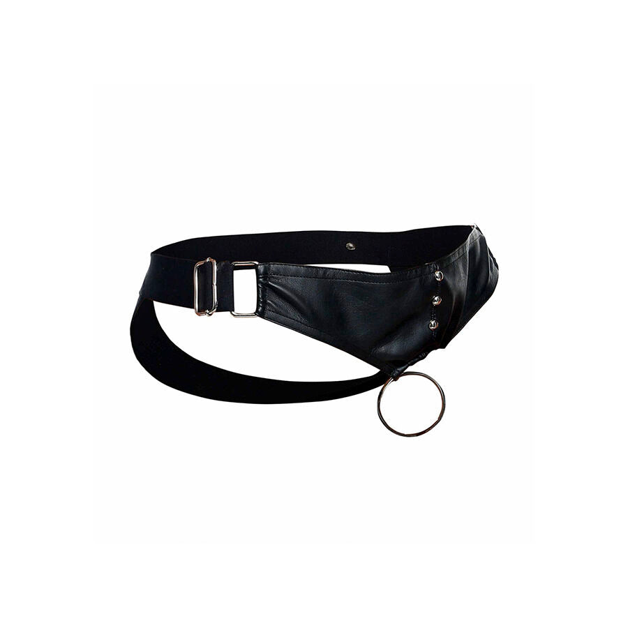 MOB - DNGEON JOCKSTRAP WITH COCK RING ONE SIZE - NOCTURNA DESIRES
