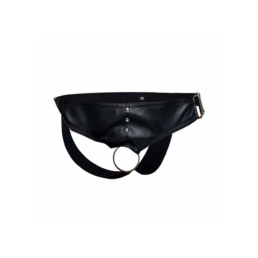 MOB - DNGEON JOCKSTRAP WITH COCK RING ONE SIZE - NOCTURNA DESIRES