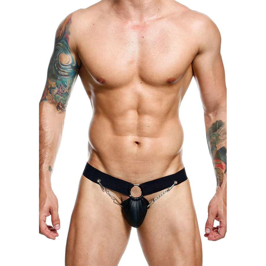 MOB - DNGEON BLACK CHAIN JOCKSTRAP ONE SIZE - NOCTURNA DESIRES