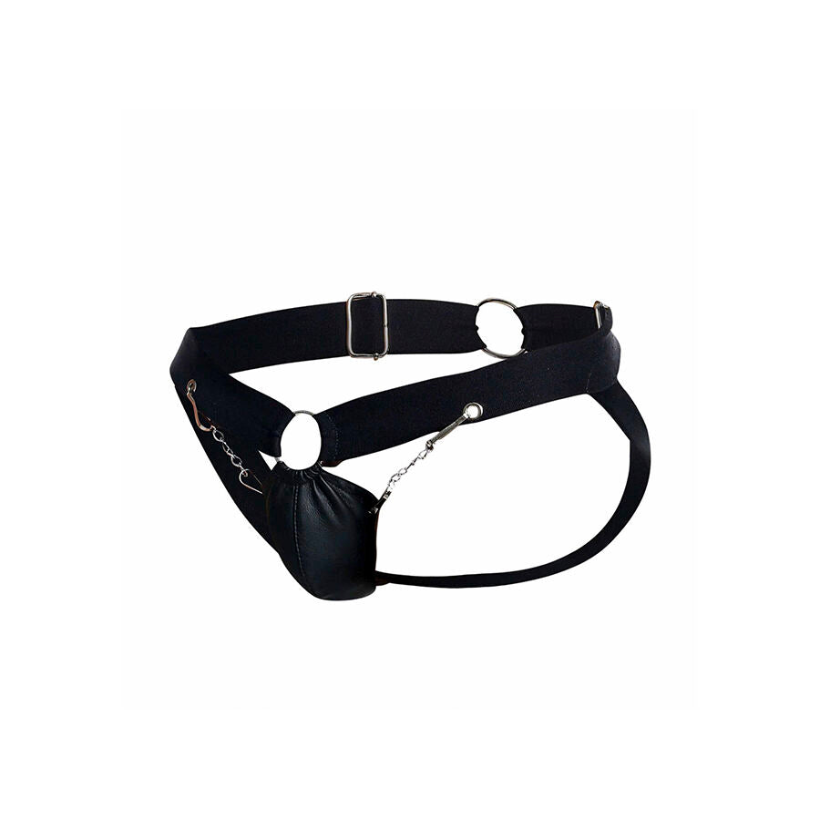 MOB - DNGEON BLACK CHAIN JOCKSTRAP ONE SIZE - NOCTURNA DESIRES