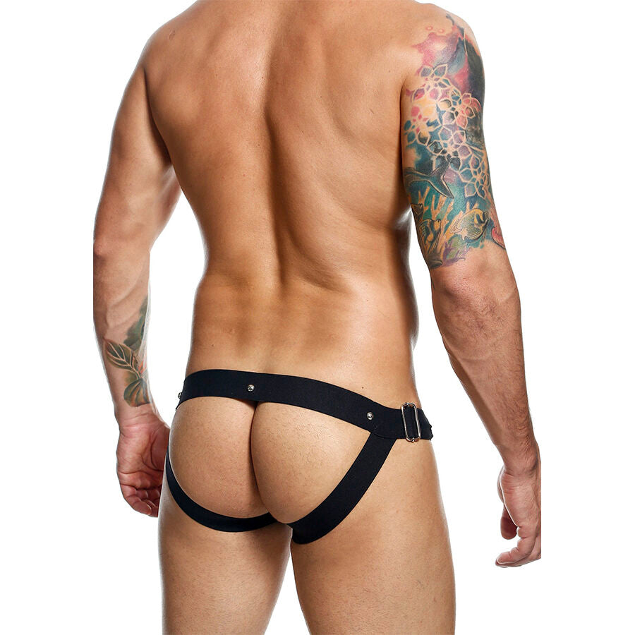 MOB - DNGEON JOCKSTRAP BLACK PRESSURE ONE SIZE - NOCTURNA DESIRES