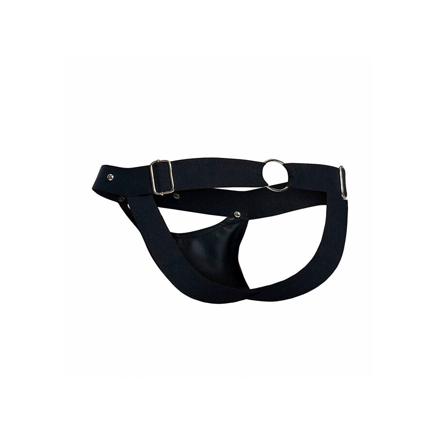 MOB - DNGEON JOCKSTRAP SPORTSMAN BLACK ONE SIZE - NOCTURNA DESIRES