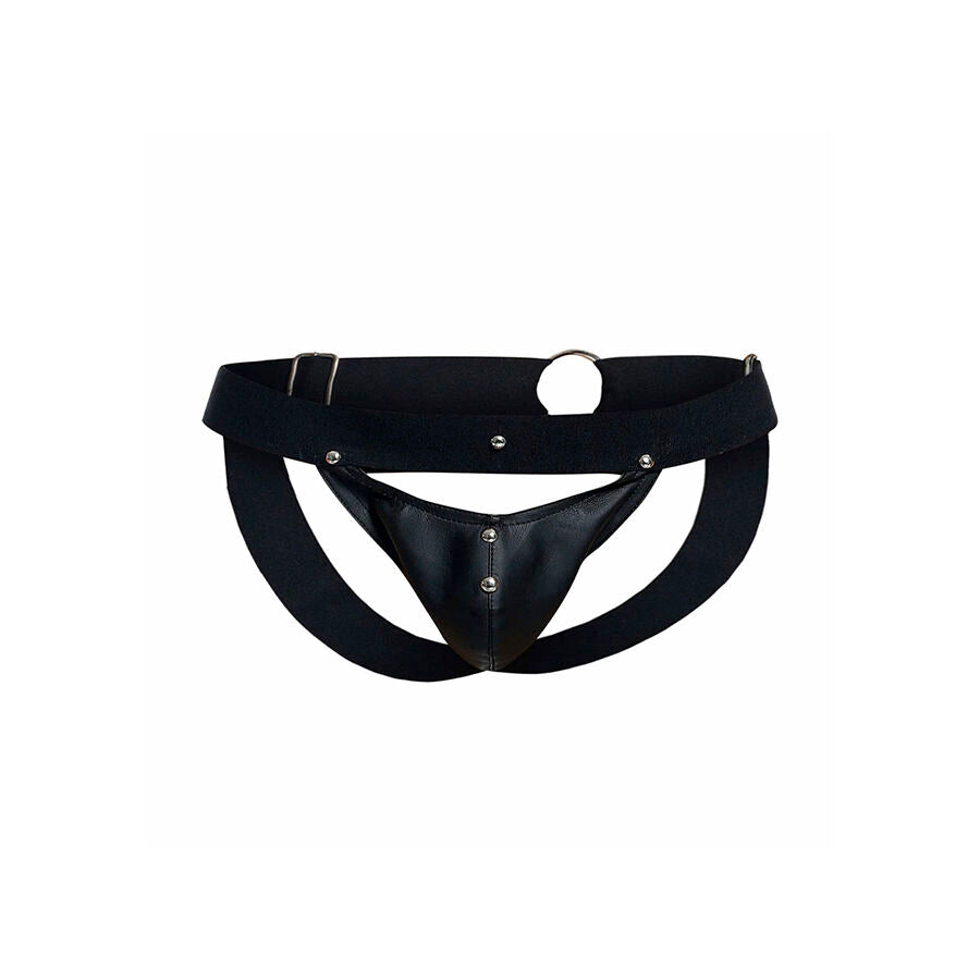 MOB - DNGEON JOCKSTRAP SPORTSMAN BLACK ONE SIZE - NOCTURNA DESIRES