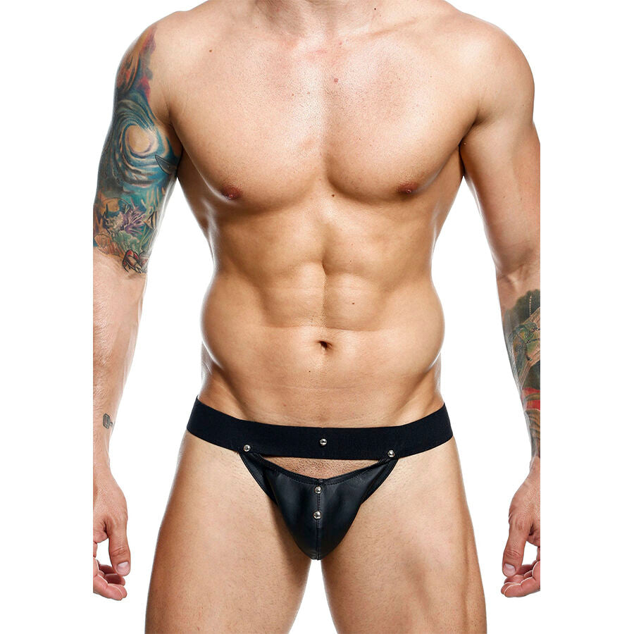MOB - DNGEON JOCKSTRAP SPORTSMAN BLACK ONE SIZE - NOCTURNA DESIRES