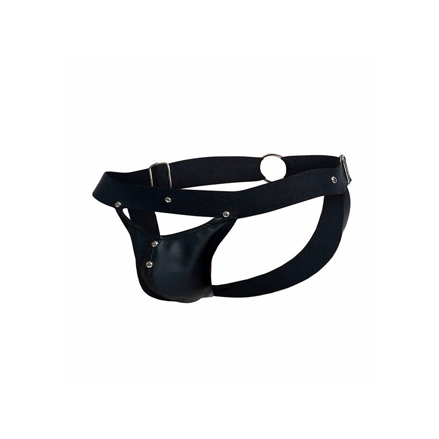 MOB - DNGEON JOCKSTRAP SPORTSMAN BLACK ONE SIZE - NOCTURNA DESIRES