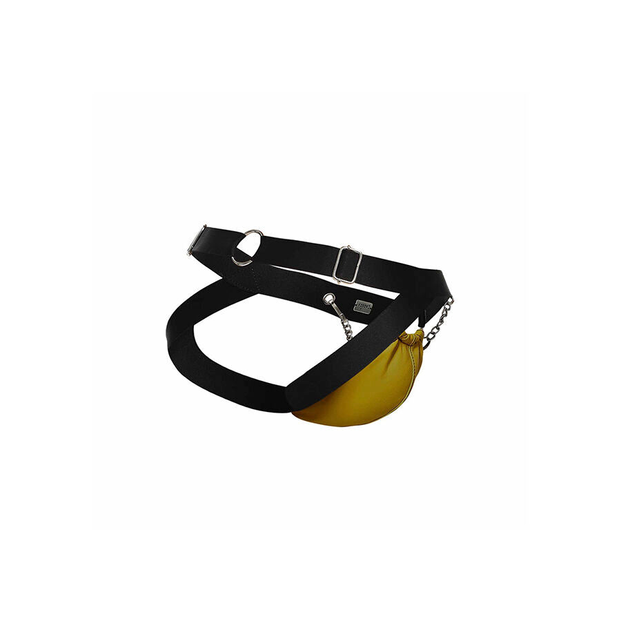 MOB - DNGEON YELLOW JOCKSTRAP WITH CHAINS ONE SIZE - NOCTURNA DESIRES