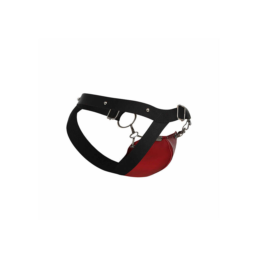 MOB - DNGEON SNAP JOCKSTRAP RED ONE SIZE - NOCTURNA DESIRES
