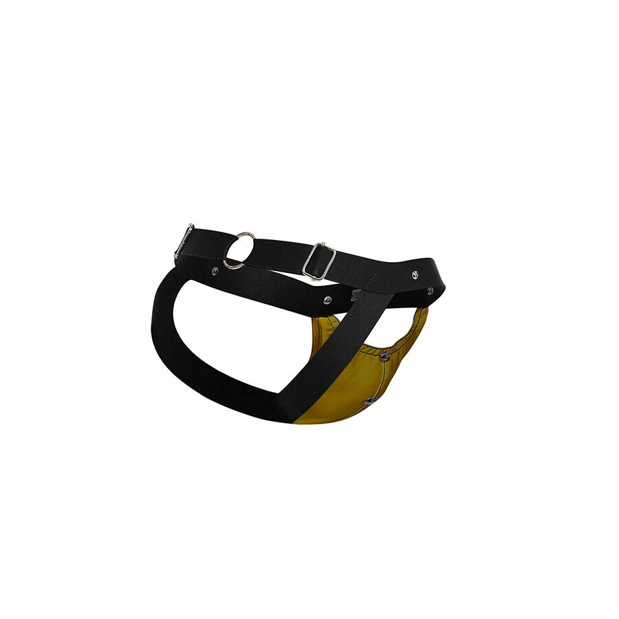 MOB - DNGEON JOCKSTRAP YELLOW SPORTSMAN ONE SIZE - NOCTURNA DESIRES