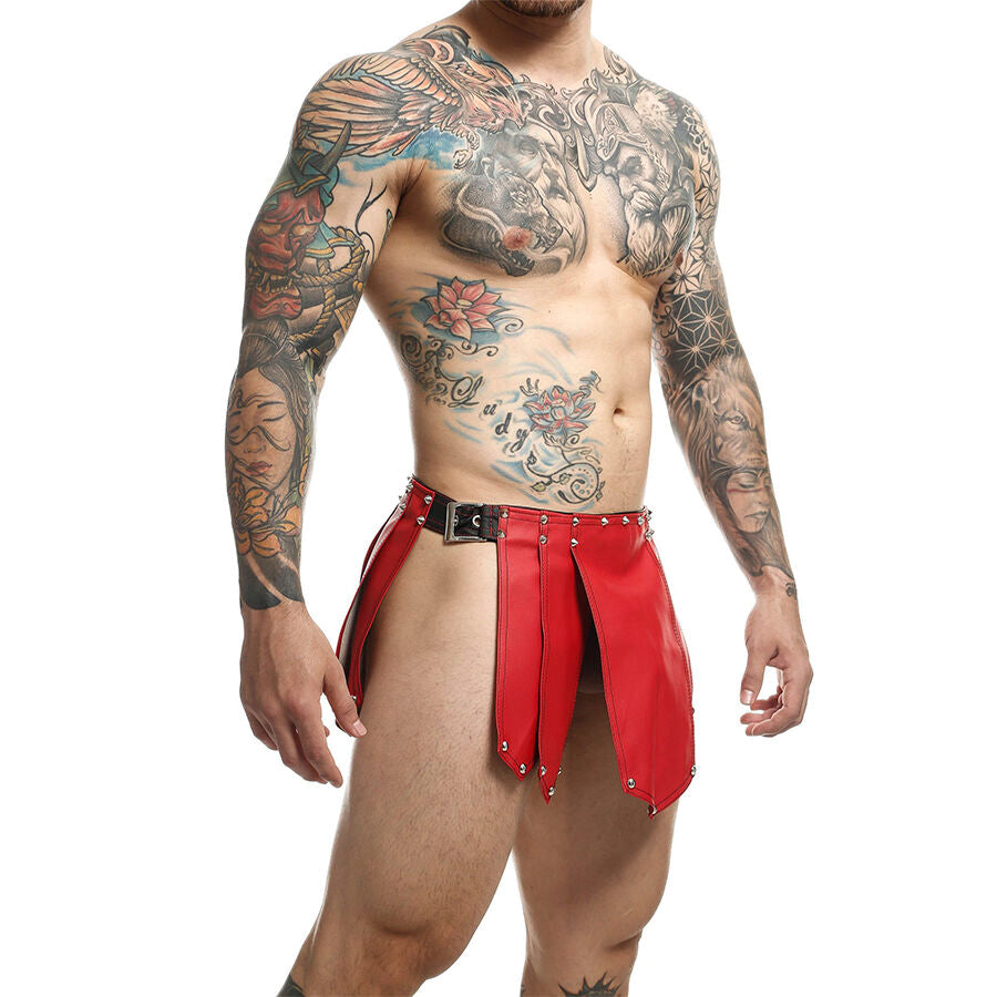 MOB - DNGEON RED ROMANDA SKIRT ONE SIZE - NOCTURNA DESIRES