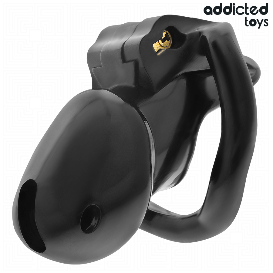 ADDICTED TOYS LOCKED - MINDNIGHT CELL PENIS CAGE SIZE S - NOCTURNA DESIRES