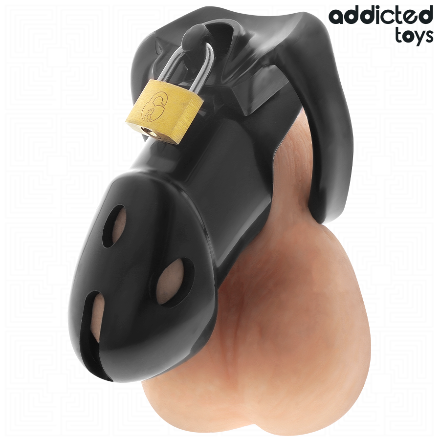ADDICTED TOYS LOCKED - UNBROKEN DEN PENIS CAGE 9.8 CM - NOCTURNA DESIRES