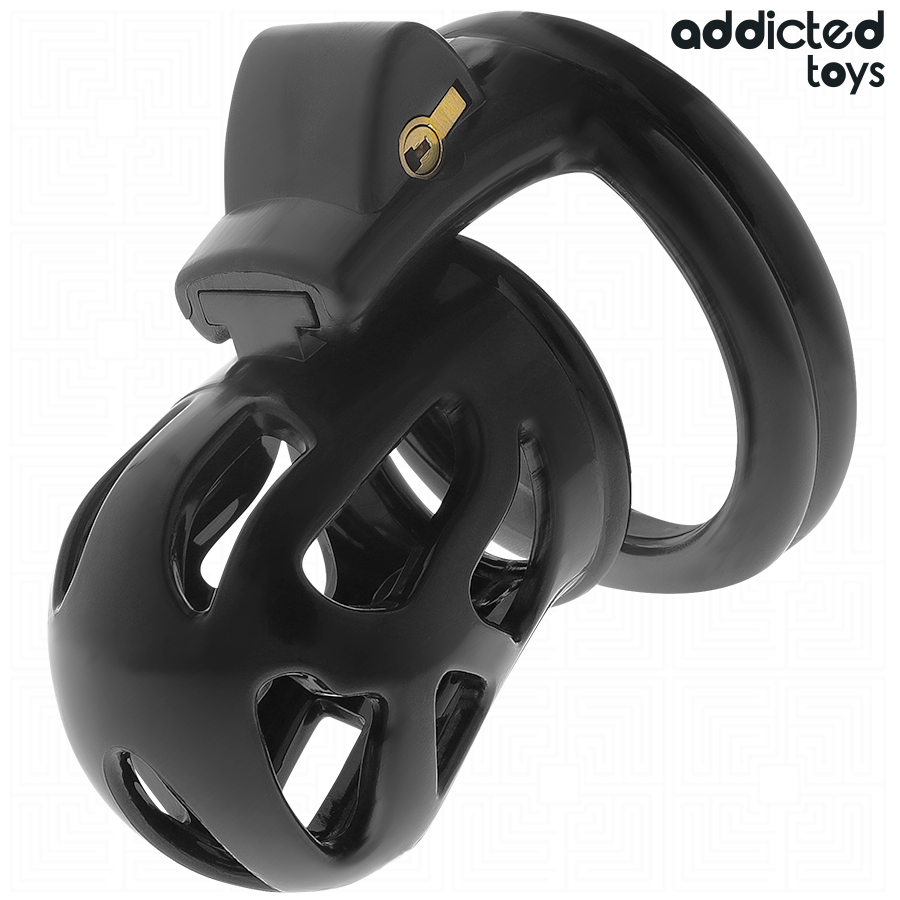 ADDICTED TOYS LOCKED - SILENT KEEP PENIS CAGE 7.5 CM - NOCTURNA DESIRES