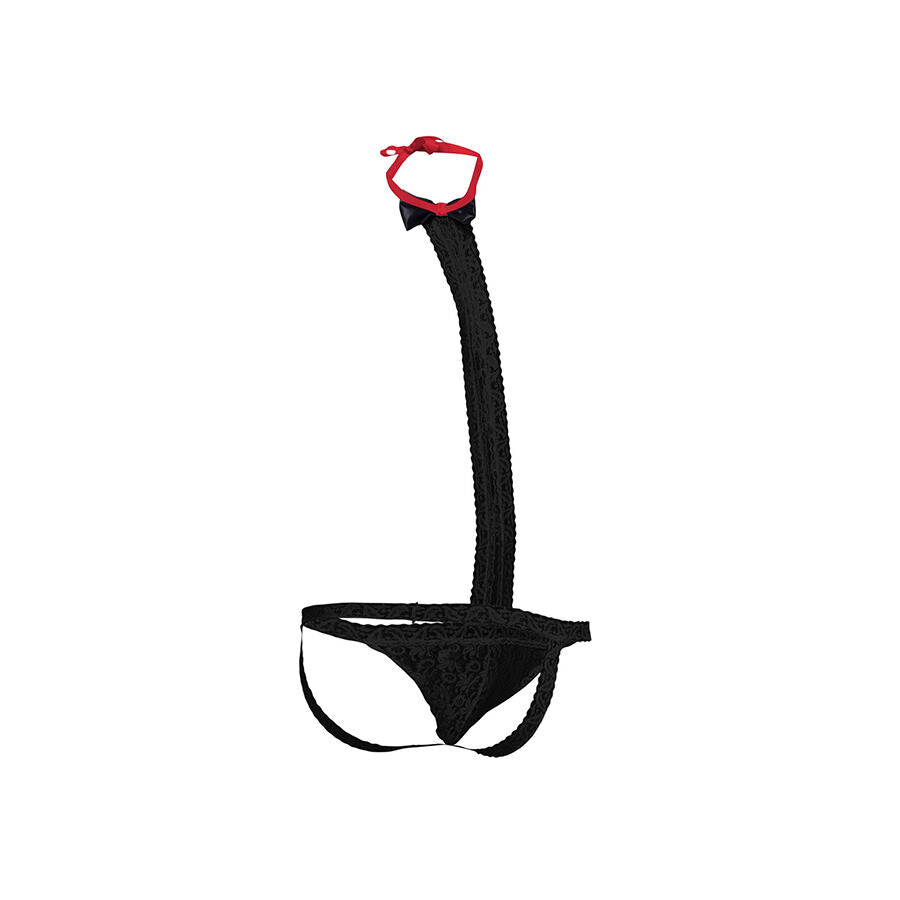 MOB - TUXEDO WITH LACE THONG SIZE L/XL - NOCTURNA DESIRES