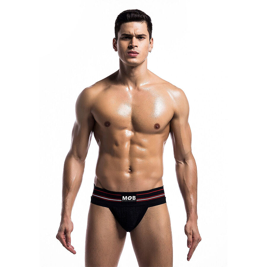 MOB - CLASSIC BLACK THONG SIZE S - NOCTURNA DESIRES