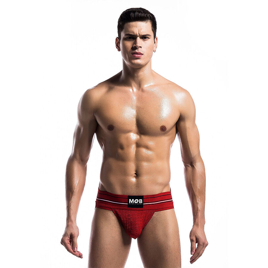 MOB - CLASSIC RED THONG SIZE S - NOCTURNA DESIRES