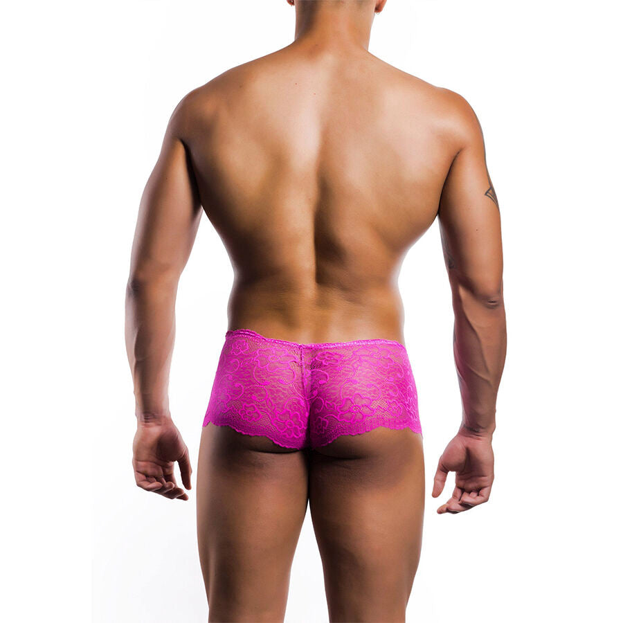 MOB - PINK LACE BOXER SIZE L/XL - NOCTURNA DESIRES