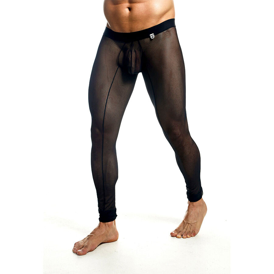 MOB - BLACK TRANSPARENT TIGHTS SIZE M - NOCTURNA DESIRES