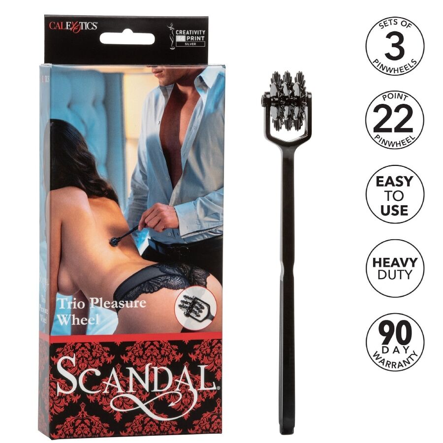CALEXOTICS - SCANDAL TRIPLE WHEEL OF PLEASURE - NOCTURNA DESIRES