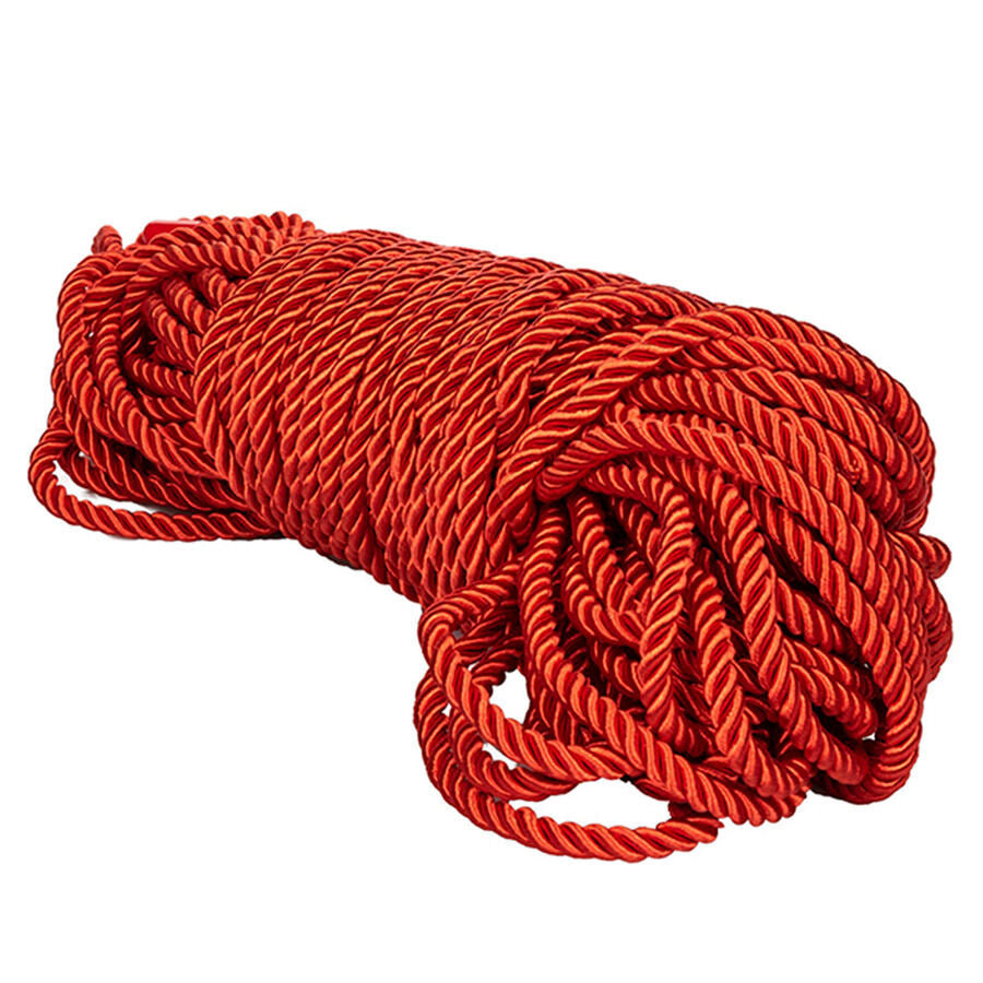 CALEXOTICS - SCANDAL RED BDSM ROPE 30 M - NOCTURNA DESIRES
