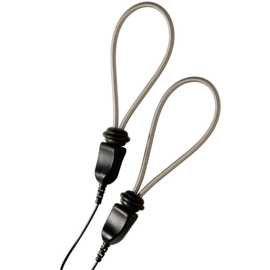 ELECTRASTIM - ELECTRALOOPS E-STIM ADJUSTABLE METAL PENIS RINGS - NOCTURNA DESIRES