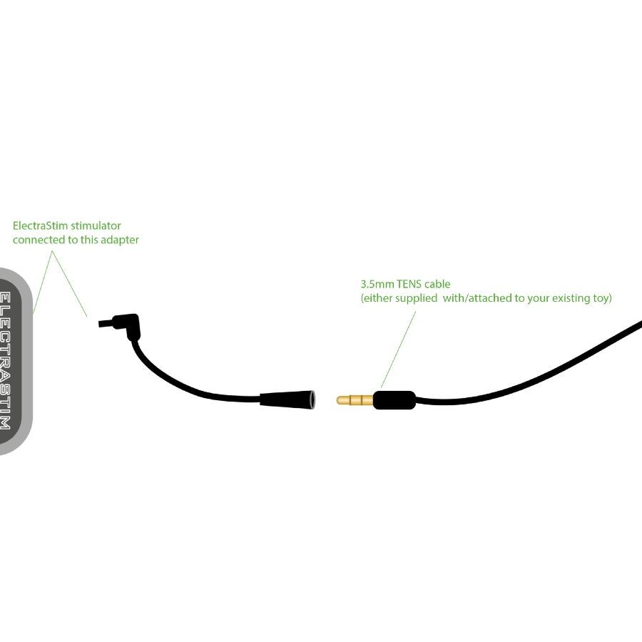 ELECTRASTIM - STANDARD ADAPTER TO SOCKET 3.5 MM - NOCTURNA DESIRES