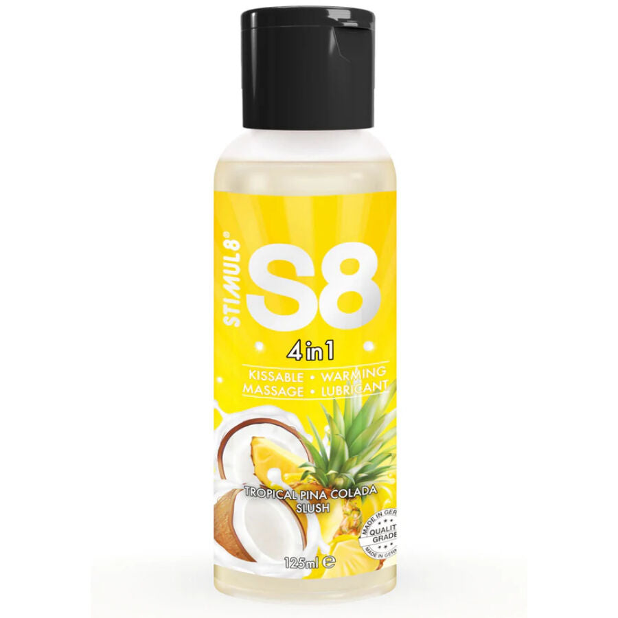 STIMUL8 - S8 4 IN 1 PINA COLADA DESSERT LUBRICANT 125 ML - NOCTURNA DESIRES