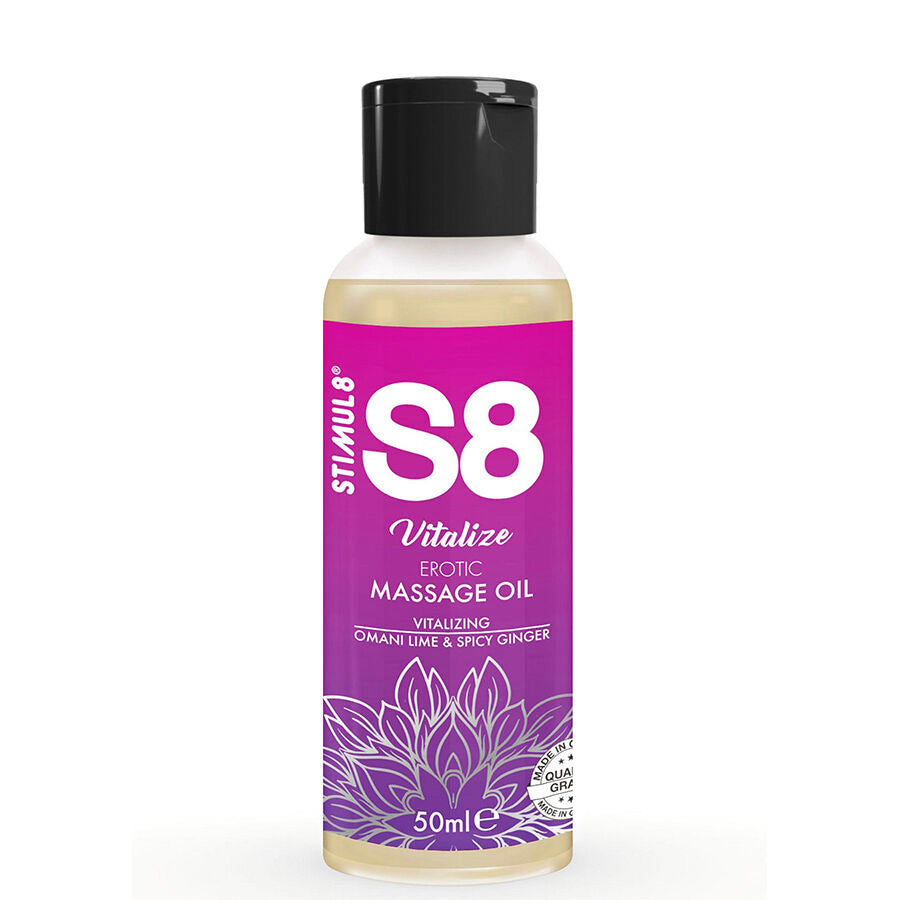 STIMUL8 - S8 MASSAGE OIL BOX 3 X 50 ML - NOCTURNA DESIRES
