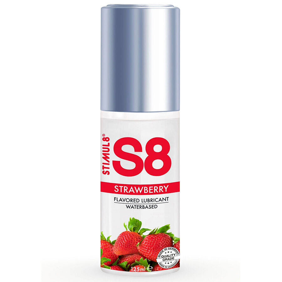 STIMUL8 - S8 STRAWBERRY LUBRICANT 125 ML - NOCTURNA DESIRES