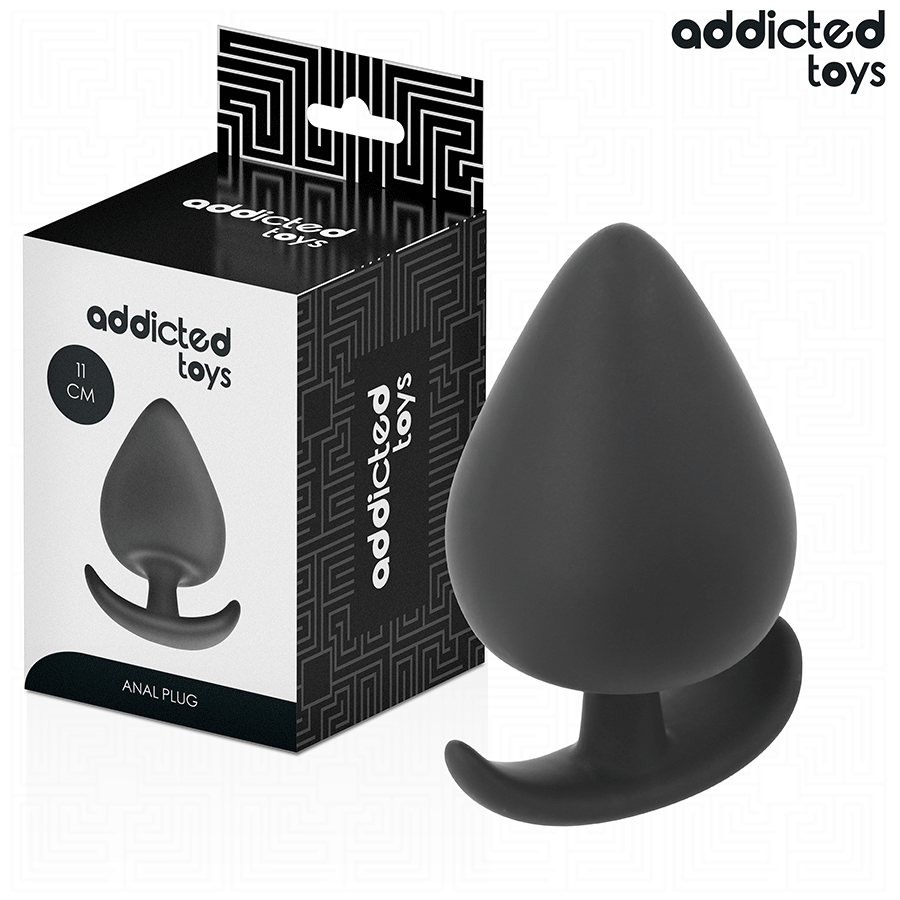 ADDICTED TOYS - ANAL PLUG SILICONE SIZE XXL 11 CM - NOCTURNA DESIRES