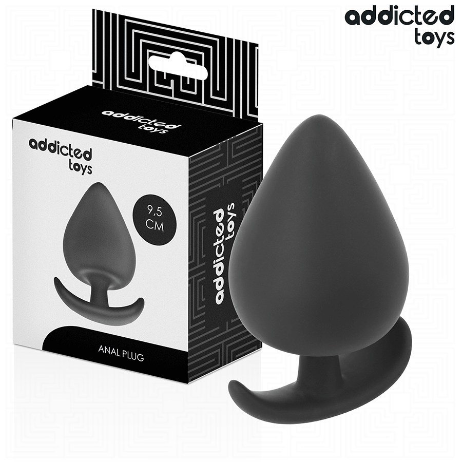 ADDICTED TOYS - ANAL PLUG SILICONE SIZE XL 9.5 CM - NOCTURNA DESIRES