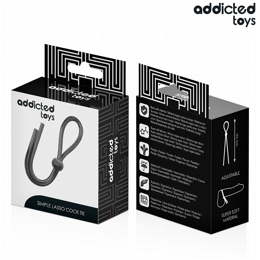 ADDICTED TOYS - SILICONE ROPE FOR THE SINGLE LOOP PENIS - NOCTURNA DESIRES