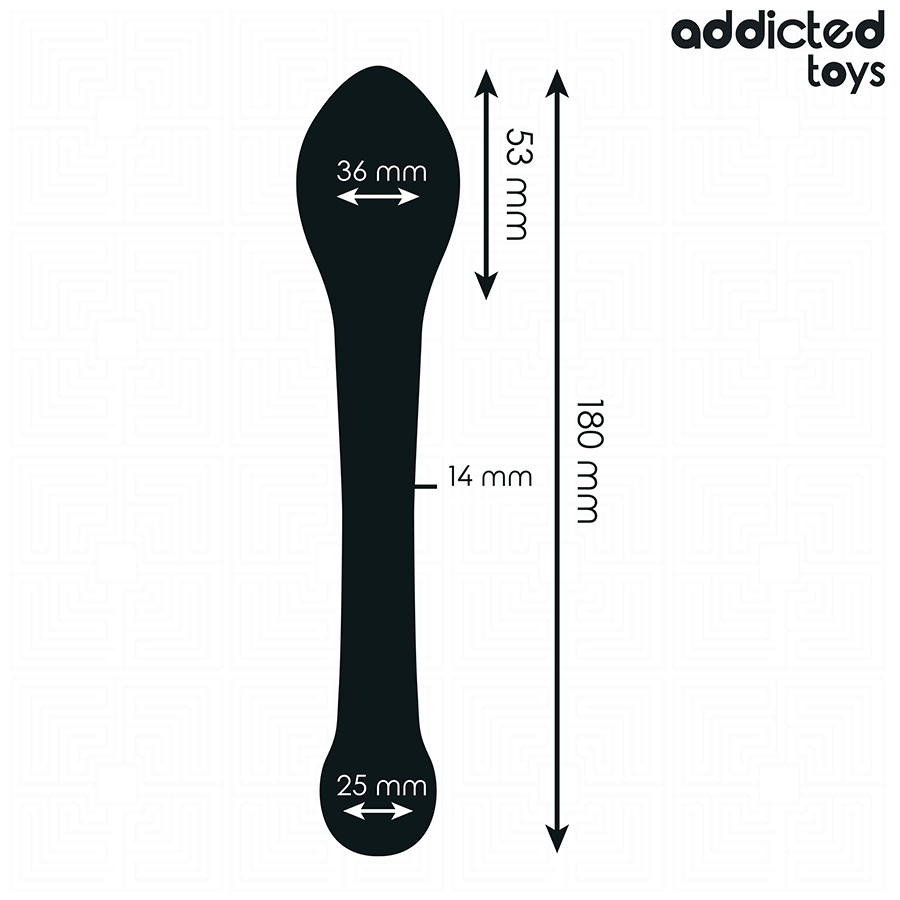 ADDICTED TOYS - ANAL STIMULATOR SILICONE 18 CM - NOCTURNA DESIRES