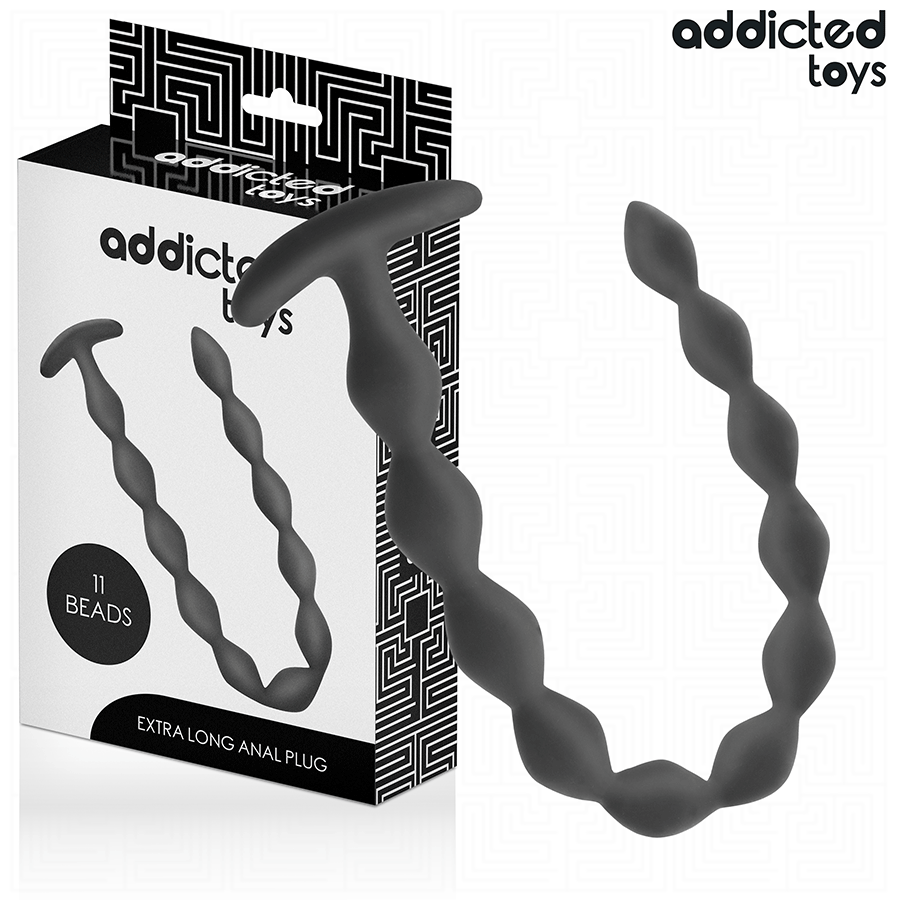 ADDICTED TOYS - EXTRA LONG SILICONE ANAL PLUG - NOCTURNA DESIRES