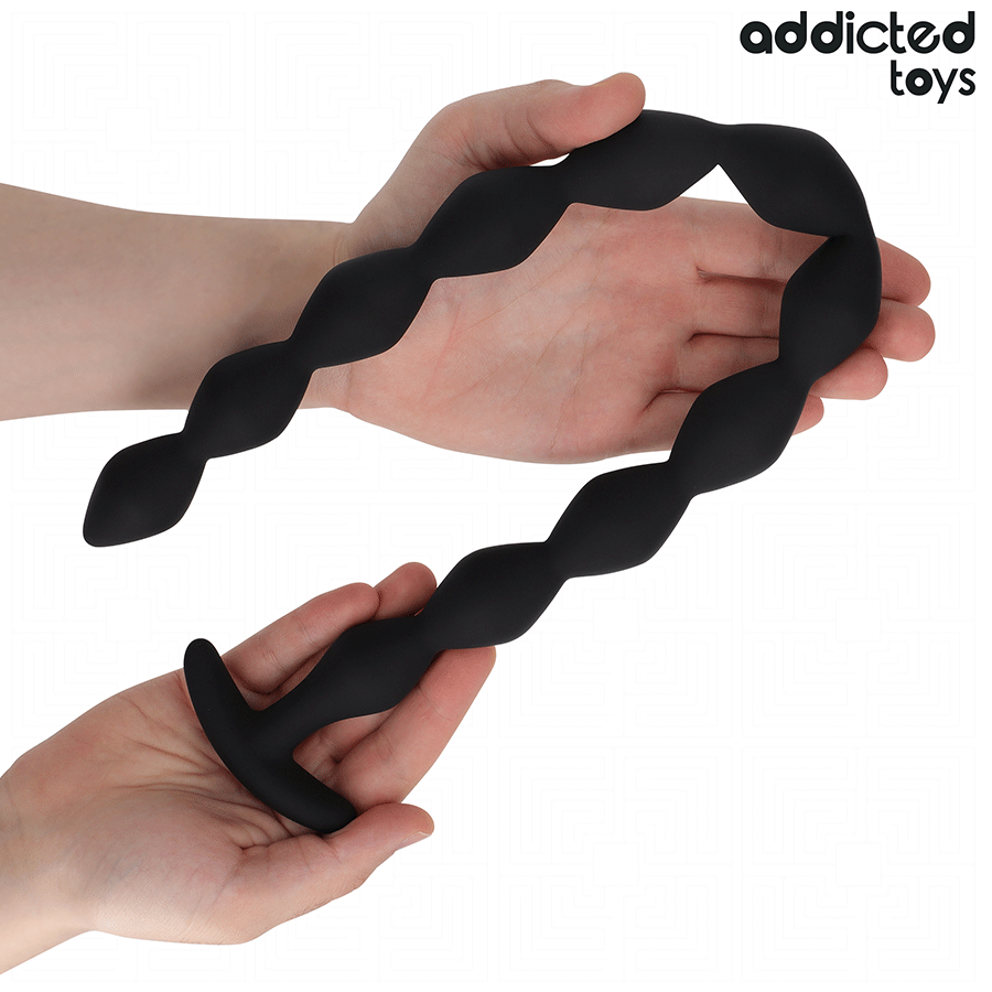ADDICTED TOYS - EXTRA LONG SILICONE ANAL PLUG - NOCTURNA DESIRES
