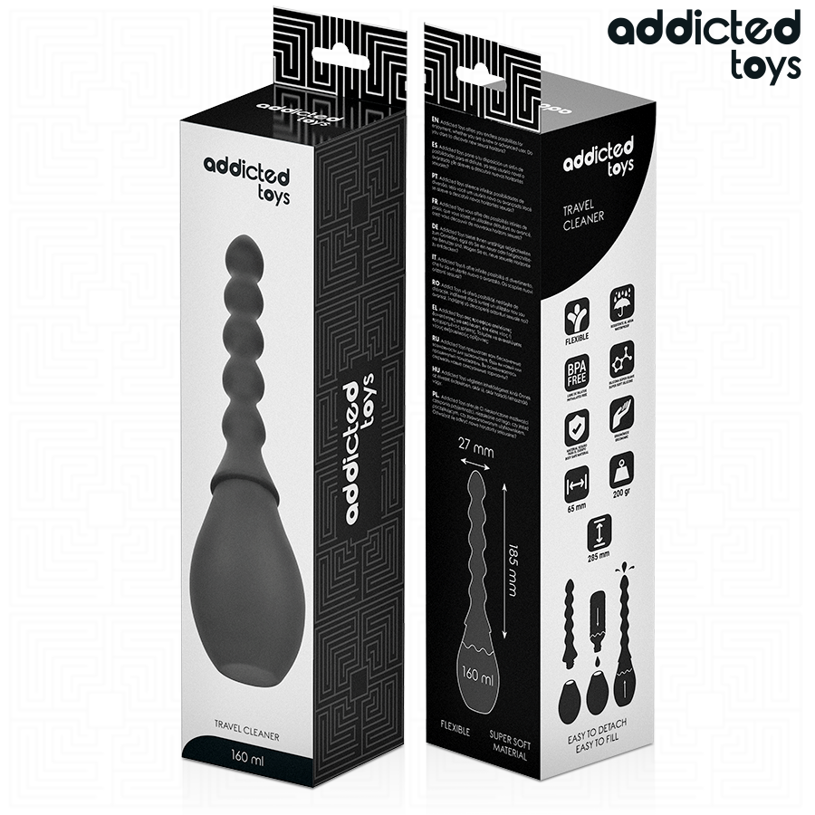 ADDICTED TOYS - TRAVEL CLEANER SILICONE MODEL 2 - NOCTURNA DESIRES