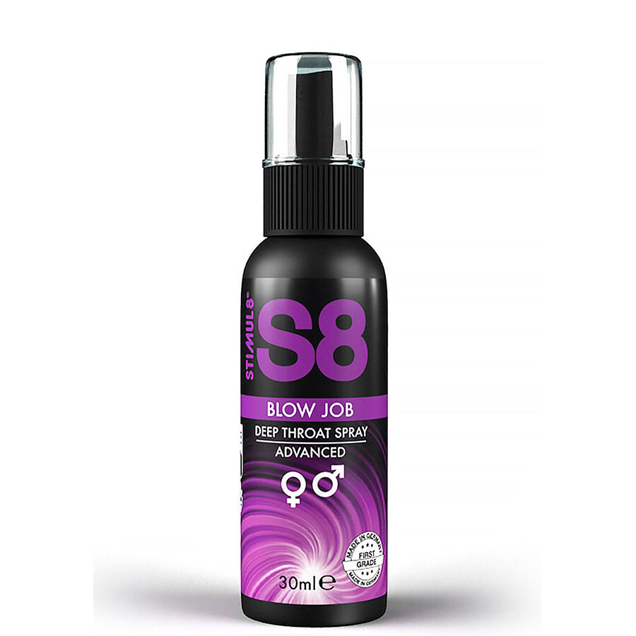 STIMUL8 - S8 BLOW JOB SPRAY DEEP THROAT 30 ML - NOCTURNA DESIRES
