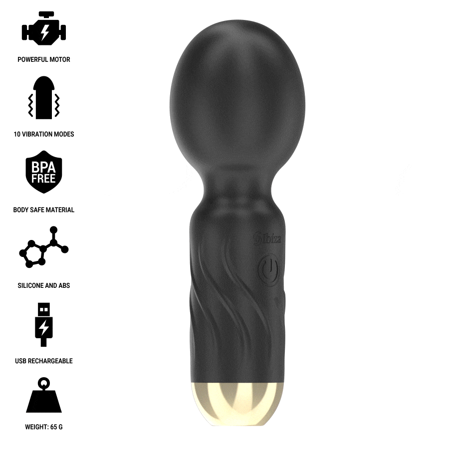 IBIZA - POCKET WAND VIBRATOR - NOCTURNA DESIRES