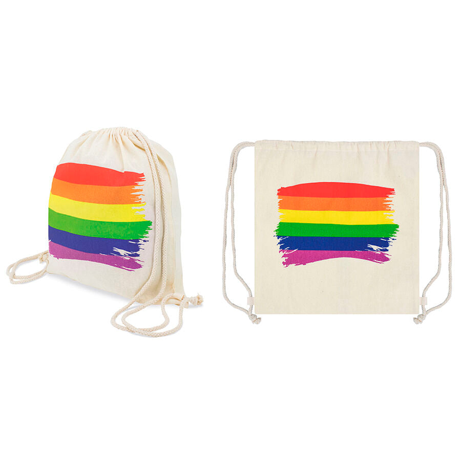 PRIDE - COTTON LGBT FLAG BACKPACK - NOCTURNA DESIRES