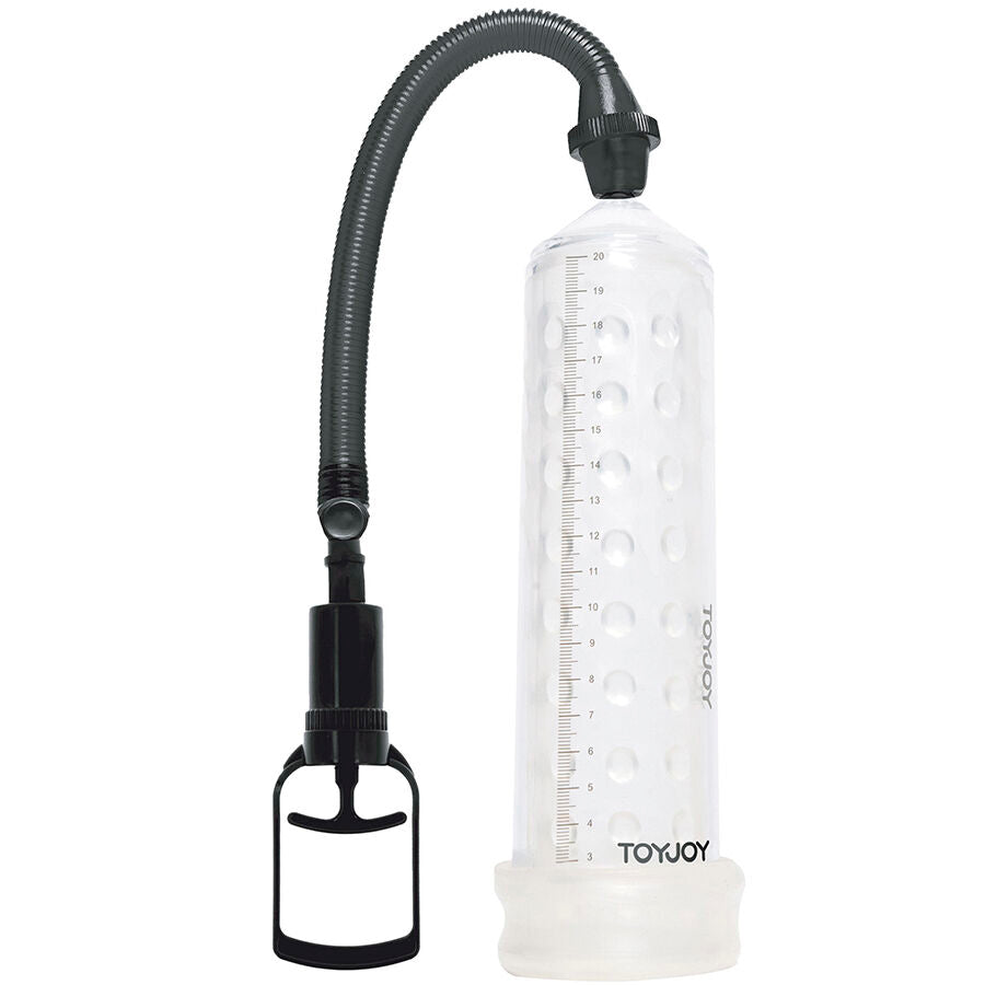 TOYJOY - POWERFUL MASSAGE PUMP WITH TRANSPARENT SLEEVE - NOCTURNA DESIRES