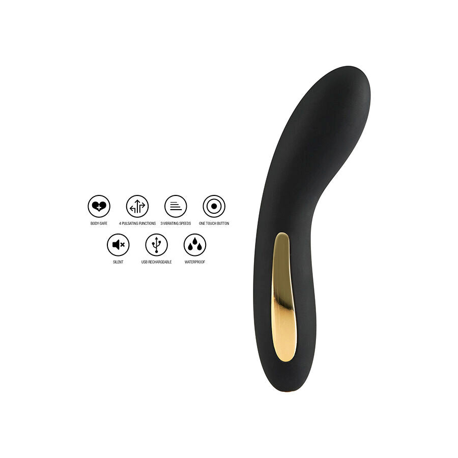 TOYJOY - LUMINATE LIGHT VIBRATOR BLACK - NOCTURNA DESIRES