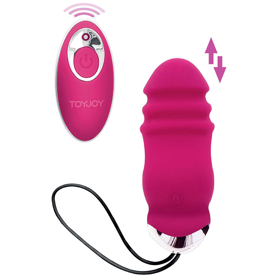TOYJOY - HAPPINESS SUNN SIDE UP AND DOWN VIBRATOR REMOTE CONTROL FUCHSIA - NOCTURNA DESIRES