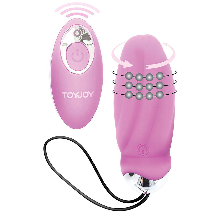 TOYJOY - HAPPINESS YOU CRACK ME UP REMOTE CONTROL VIBRATOR - NOCTURNA DESIRES